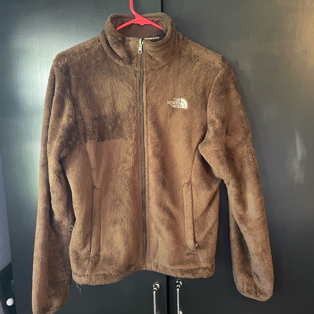 North Face Osito Fleece Jacket in Chocolate Brown